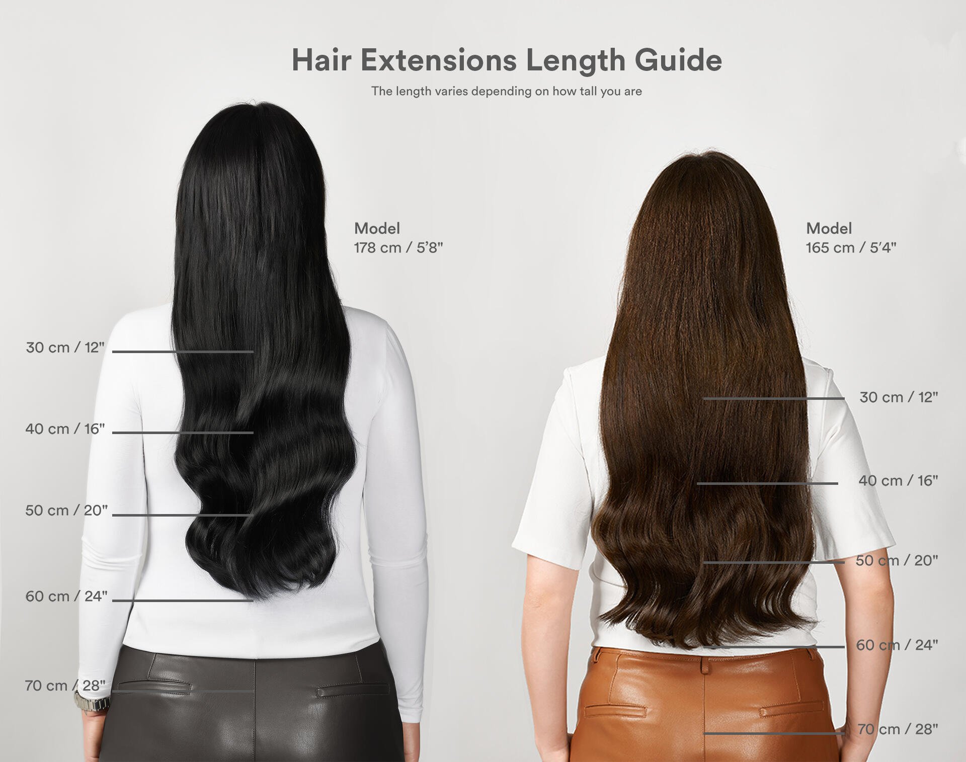 Pro Tape Extension 2.2 Coffee Brown 50 cm