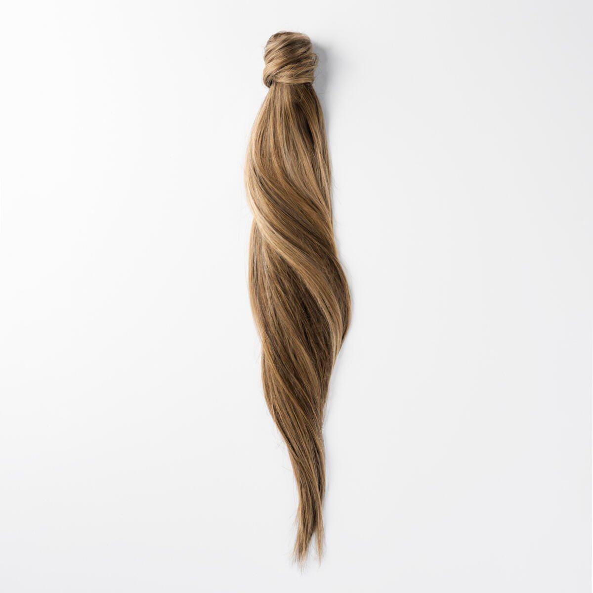 Clip-in Ponytail Ponytail made of real hair M5.0/7.4 Golden Brown Mix 40 cm