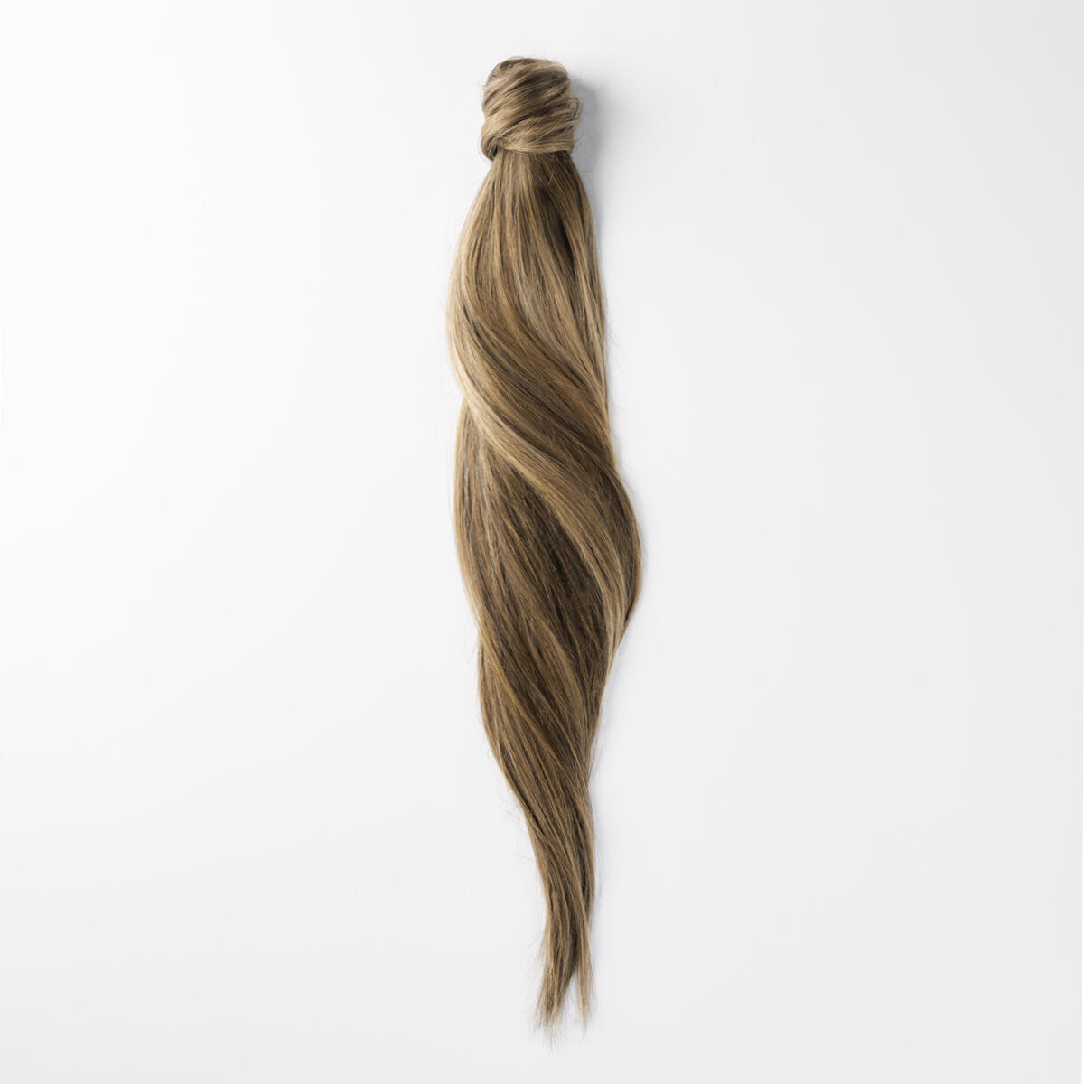 Clip-in Ponytail Ponytail made of real hair M5.0/7.4 Golden Brown Mix 60 cm