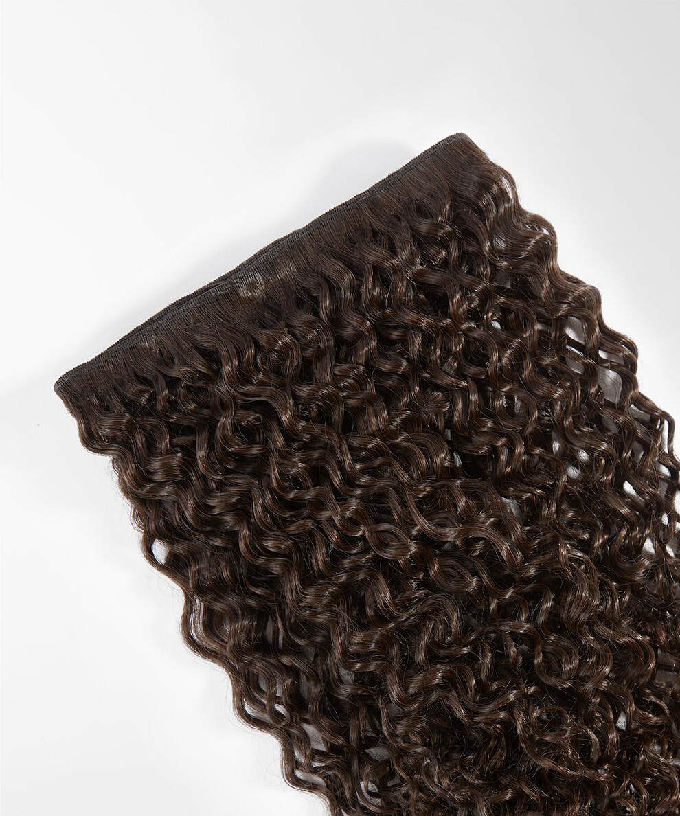 Hair Weft Bouncy Curls 2.3 Chocolate Brown 60 cm