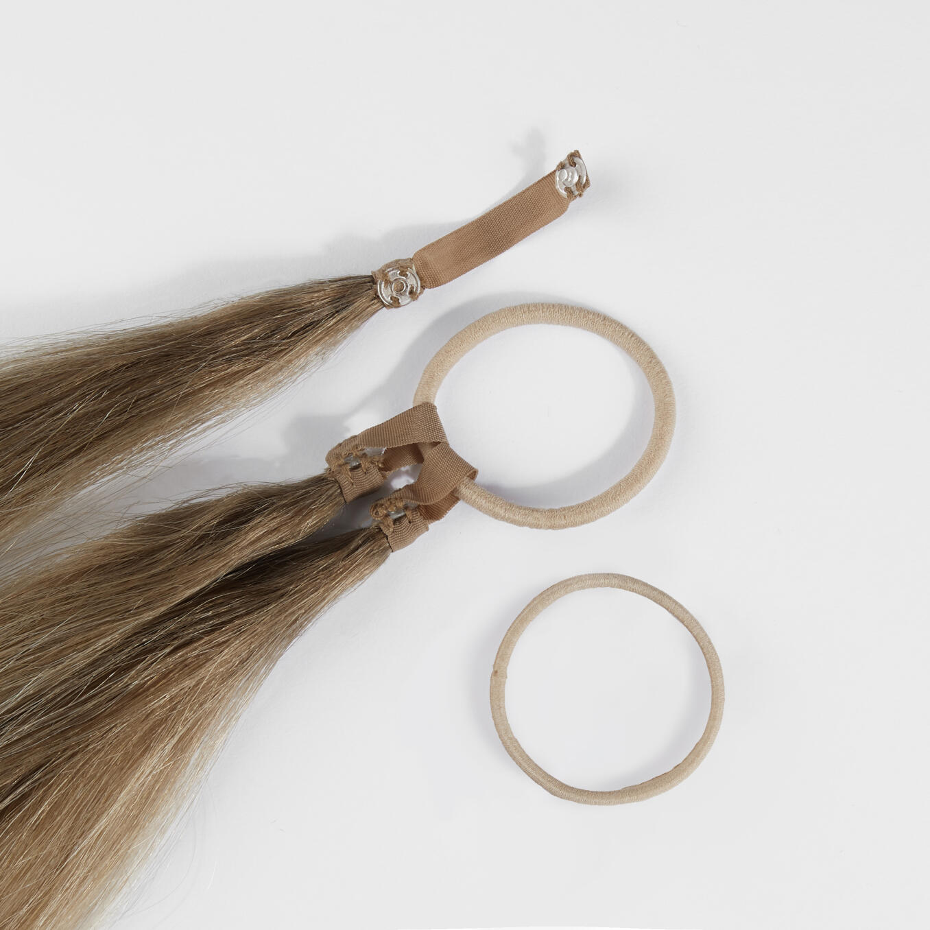Easy Braid Extensions For voluminous braids B5.1/7.3 Brown Ash Blonde Balayage 55 cm