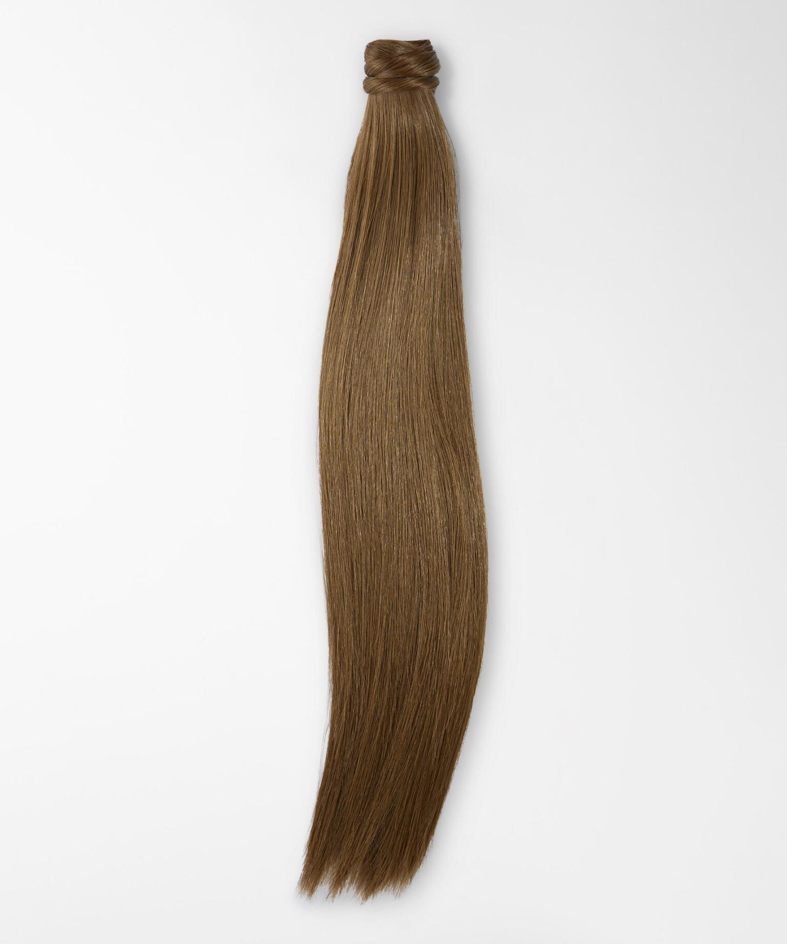 Fibre Clip-in Ponytail Made of vegan hair 5.0 Brown 40 cm
