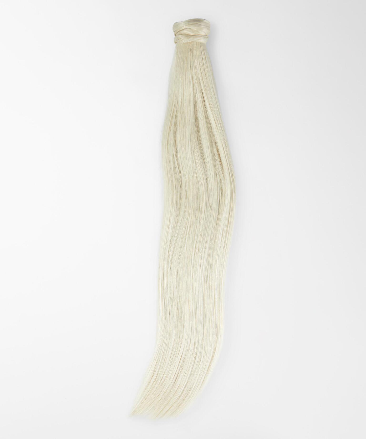 Fibre Clip-in Ponytail Aus veganem Haar hergestellt 10.10 Platinum Blonde 50 cm