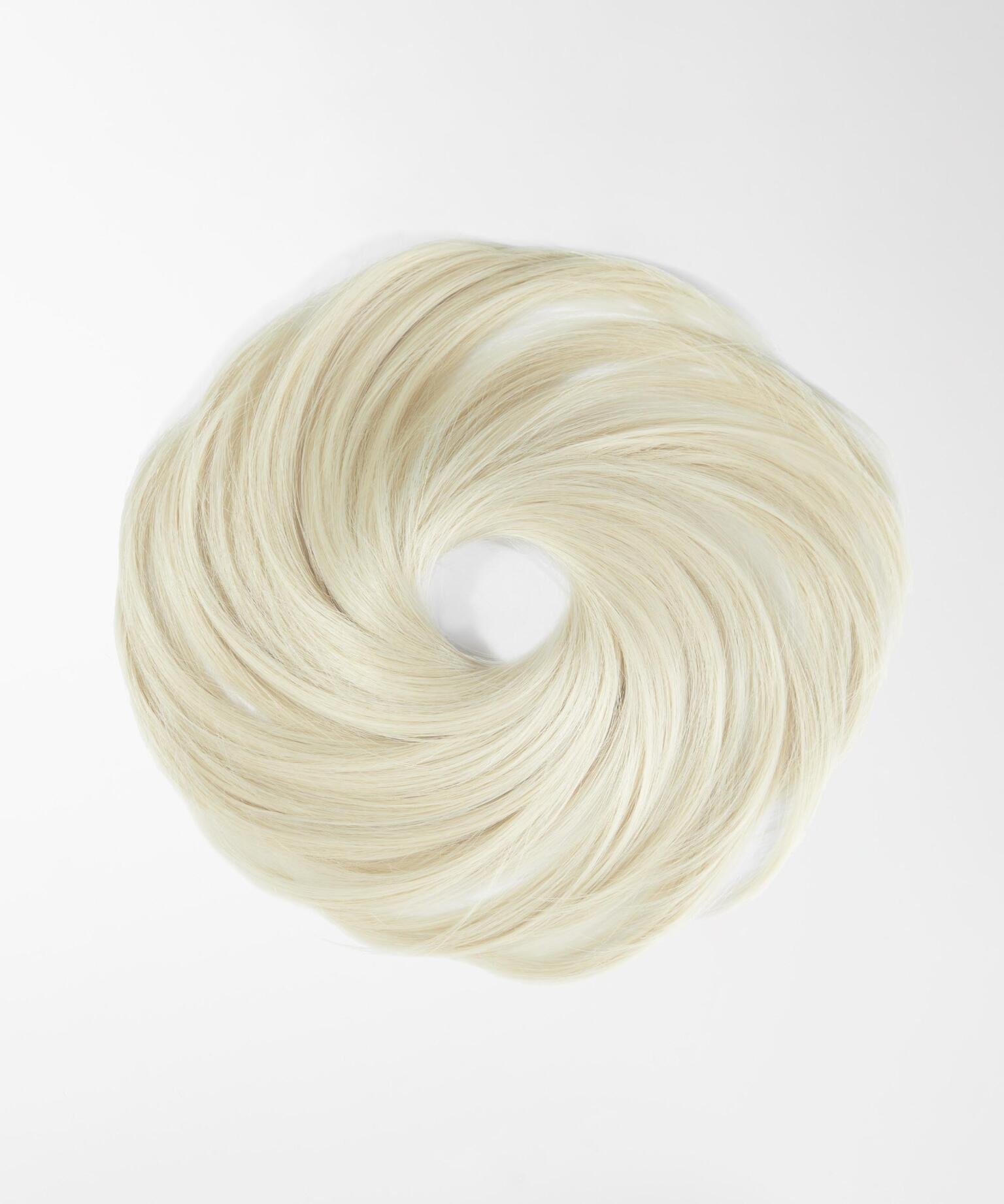 Fibre Hair Scrunchie Gjord av veganskt hår 10.10 Platinum Blonde