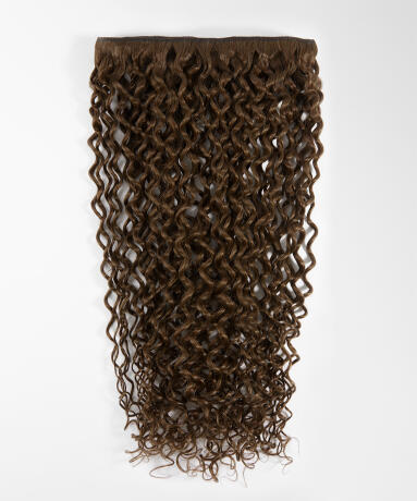 Hair Weft Bouncy Curls 2.0 Dark Brown 60 cm