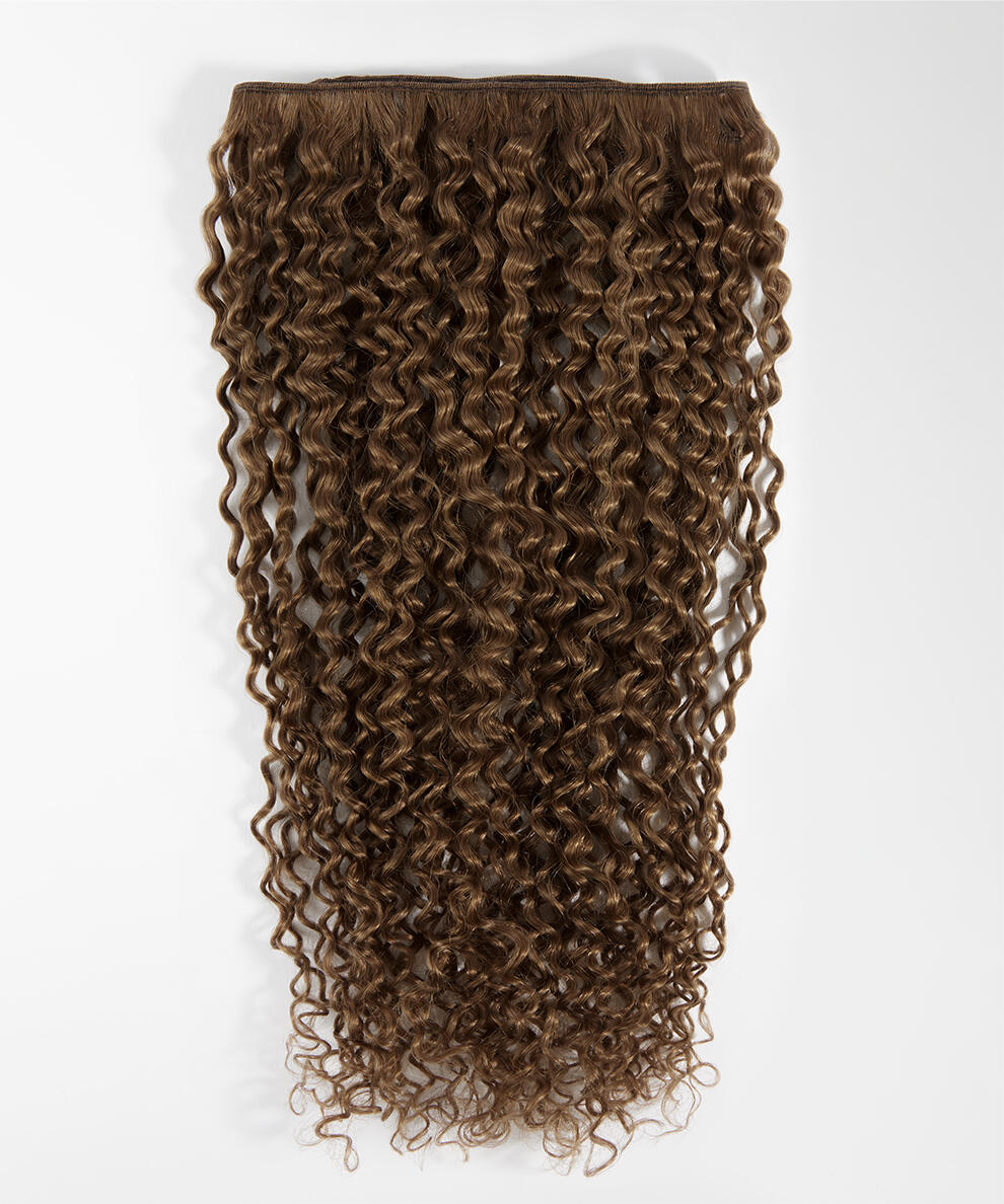 Hair Weft Bouncy Curls 5.0 Brown 60 cm