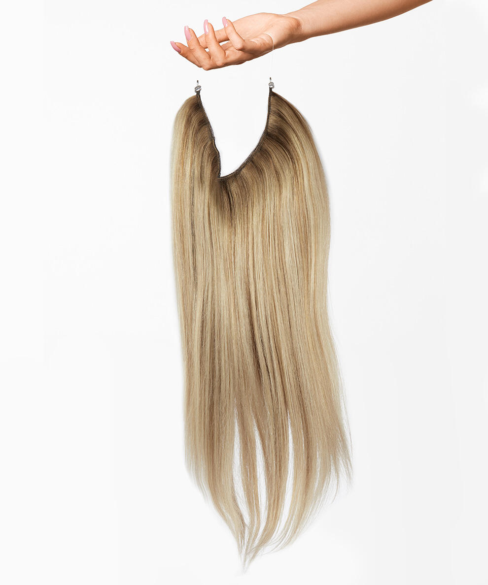 Volume Hairband B5.1/7.3 Brown Ash Blonde Balayage 50 cm