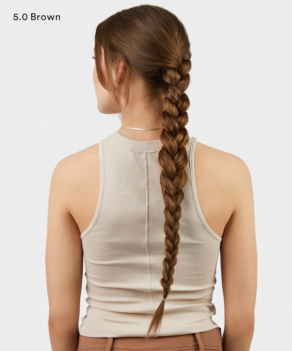 Easy Braid Extensions 2.3 Chocolate Brown 55 cm