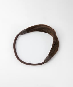 Hair-covered Hair Tie