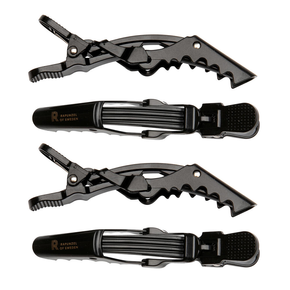Hair clamps black 4 Pack