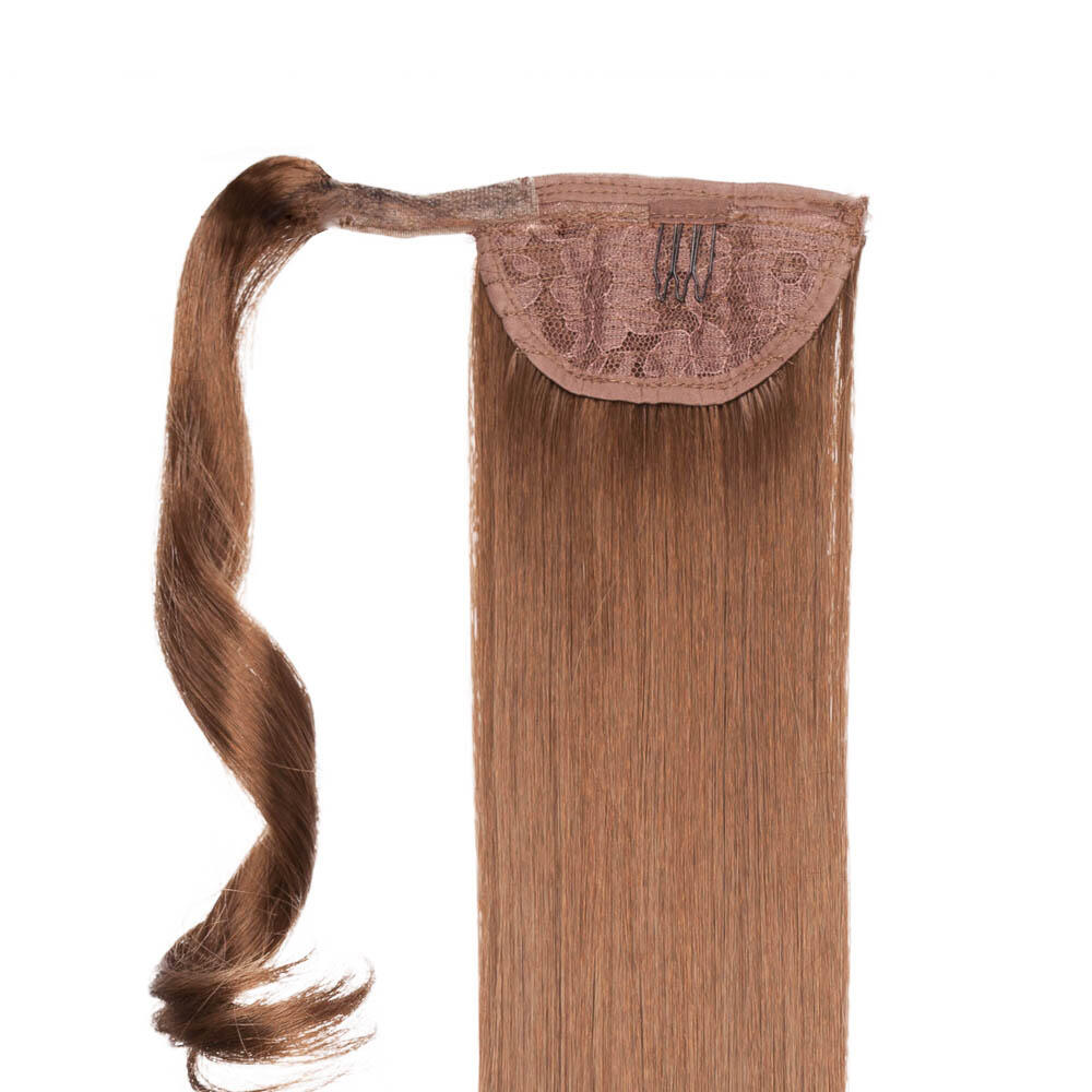 Clip-in Ponytail Synthetic 5.0 Brown 50 cm