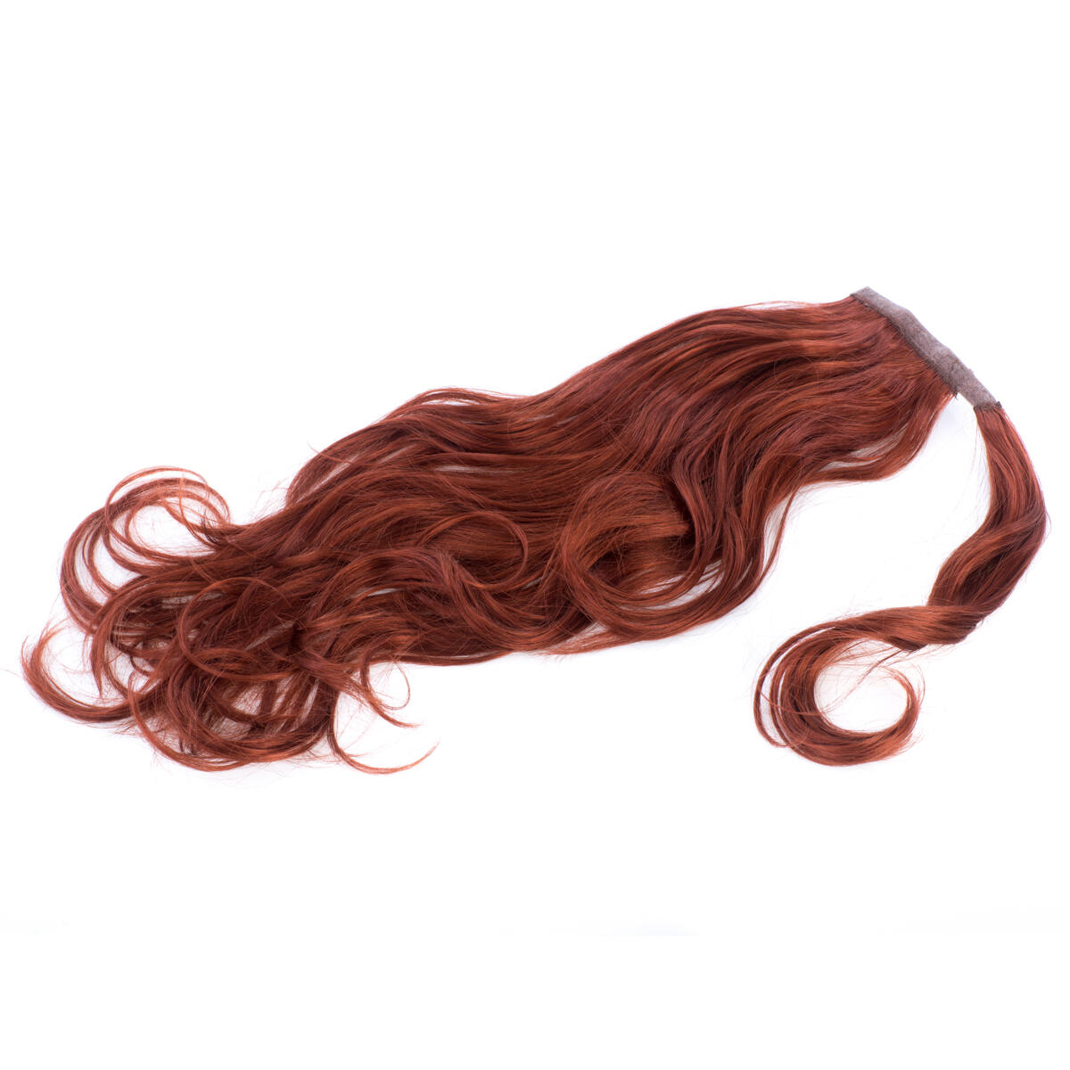 Clip-in Ponytail Synthetic Beach Wave 6.13 Mahogany 50 cm