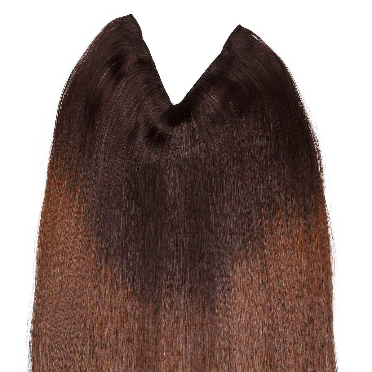 Easy Clip-in O2.3/5.0 Chocolate Brown Ombre 50 cm