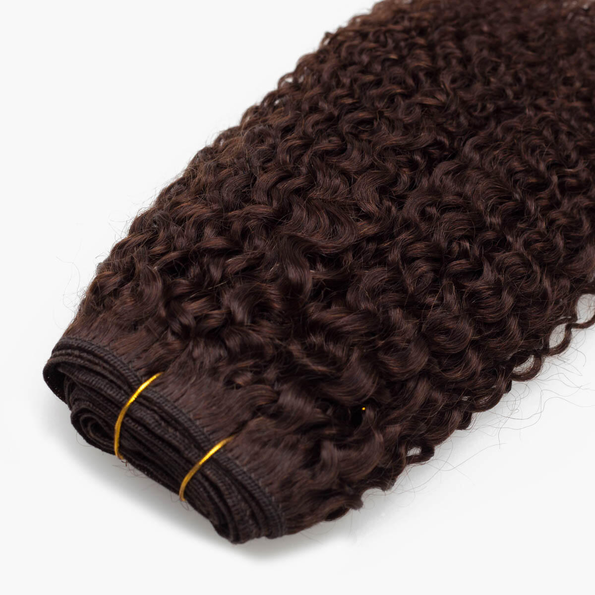 Hair Weft Coily Curl 2.2 Coffee Brown 25 cm