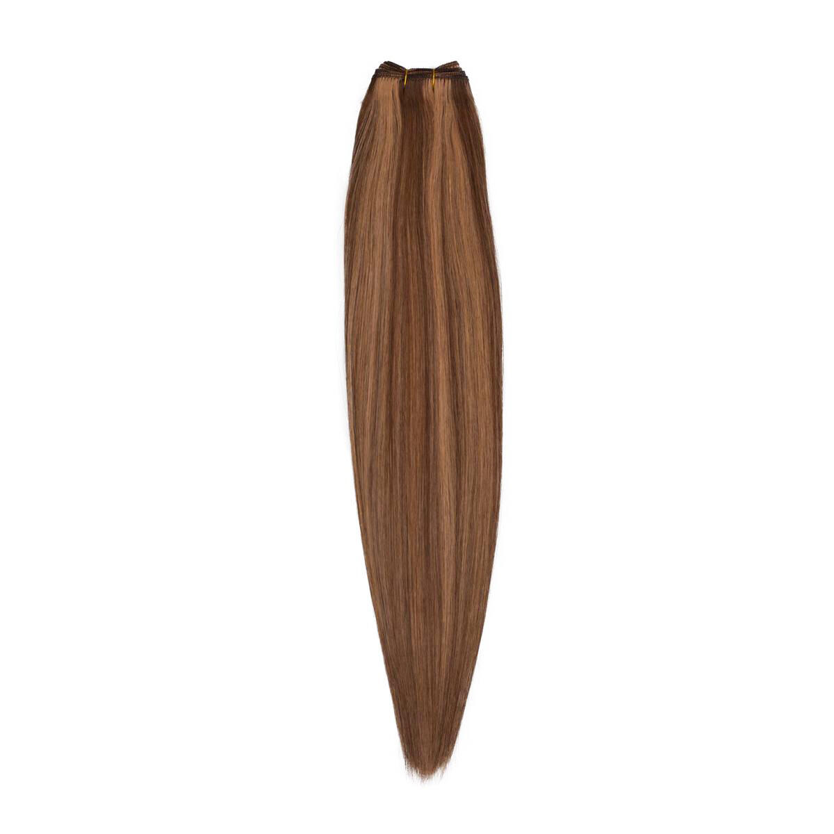 Hair Weft M5.0/7.4 Golden Brown Mix 50 cm