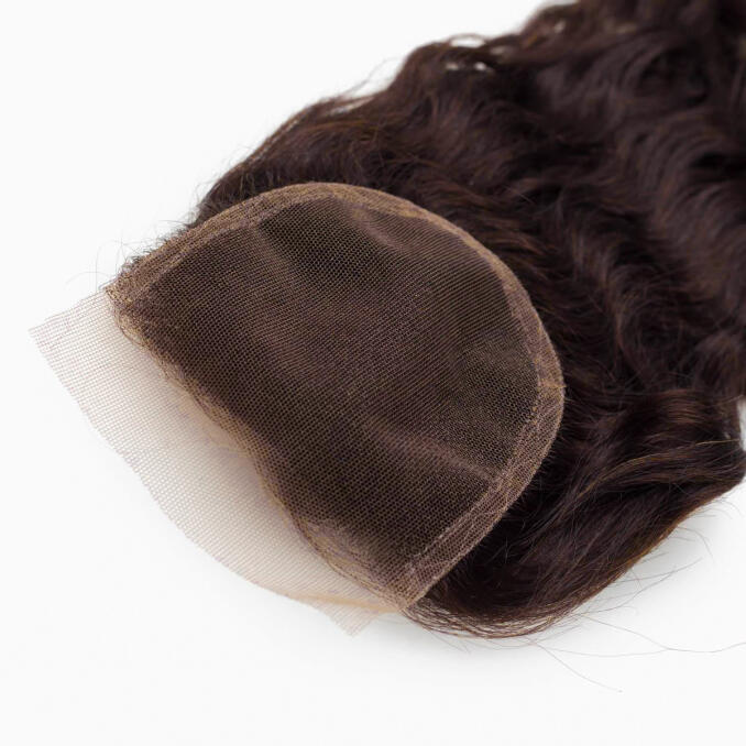 Lace Closure Soft Wave 2.3 Chocolate Brown 45 cm