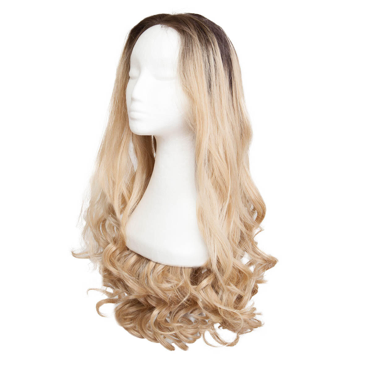 Rapunzel of Sweden - Lace Front Wig O2.3/9.0 Chocolate Brown/Scandinavian  Blond 60 cm