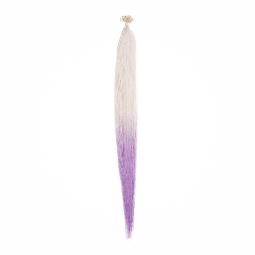 Nail Hair Original O10.8/99.3 Light Purple Ombre 40 cm