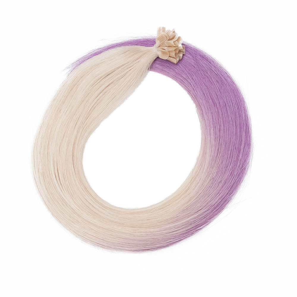 Nail Hair O10.8/99.3 Light Purple Ombre 50 cm