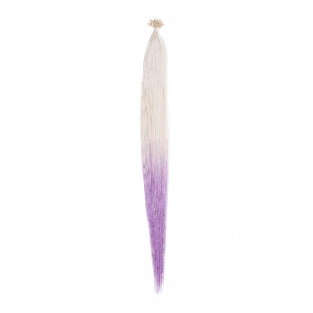 Nail Hair O10.8/99.3 Light Purple Ombre 50 cm