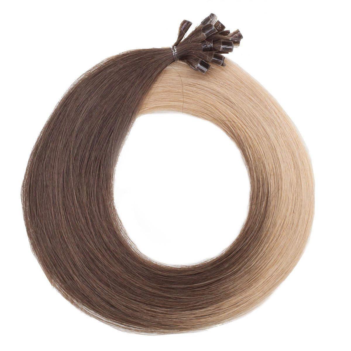 Nail Hair Original O2.0/7.5 Medium Brown Ombre 40 cm