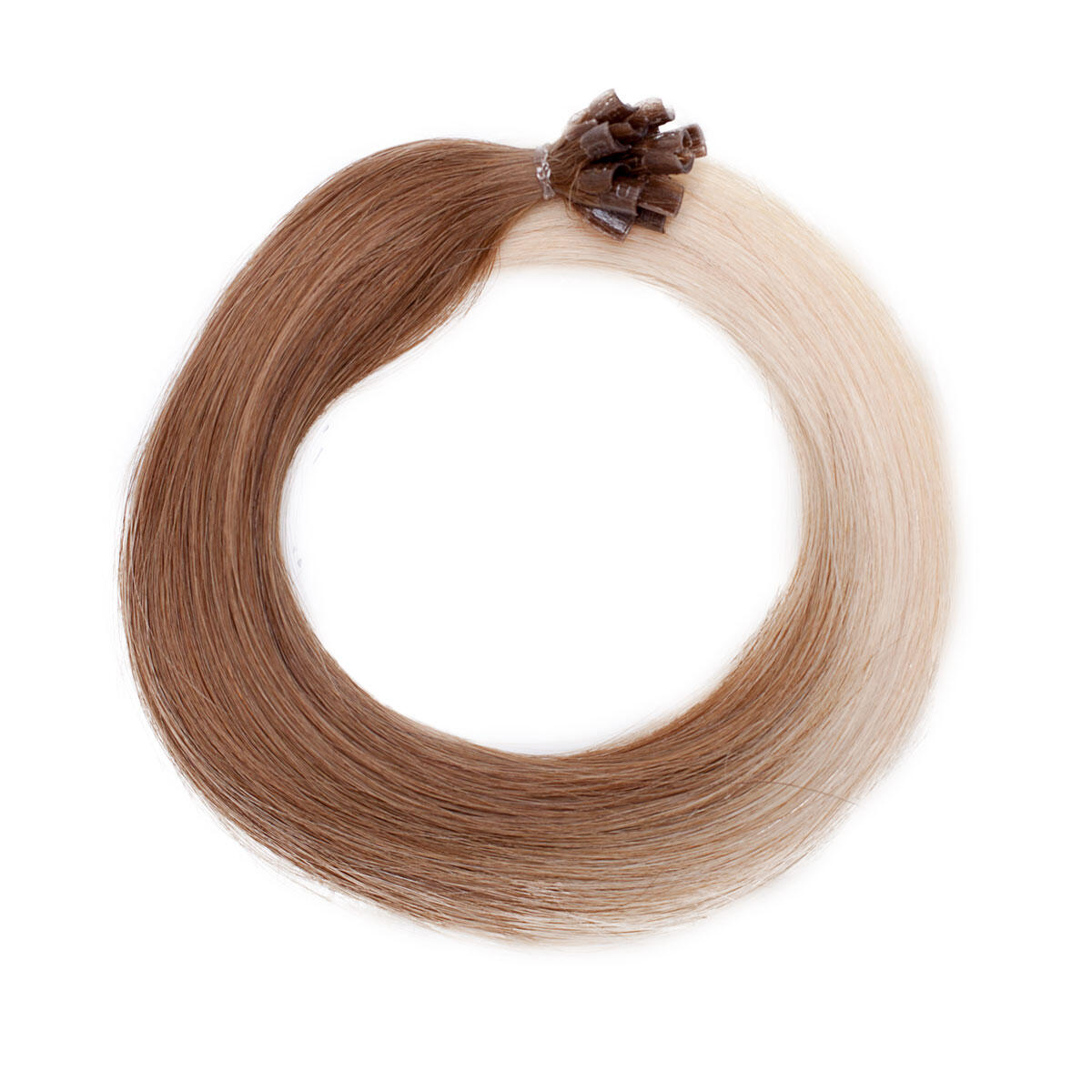 Nail Hair O5.1/10.8 Medium Ash Blond Ombre 40 cm