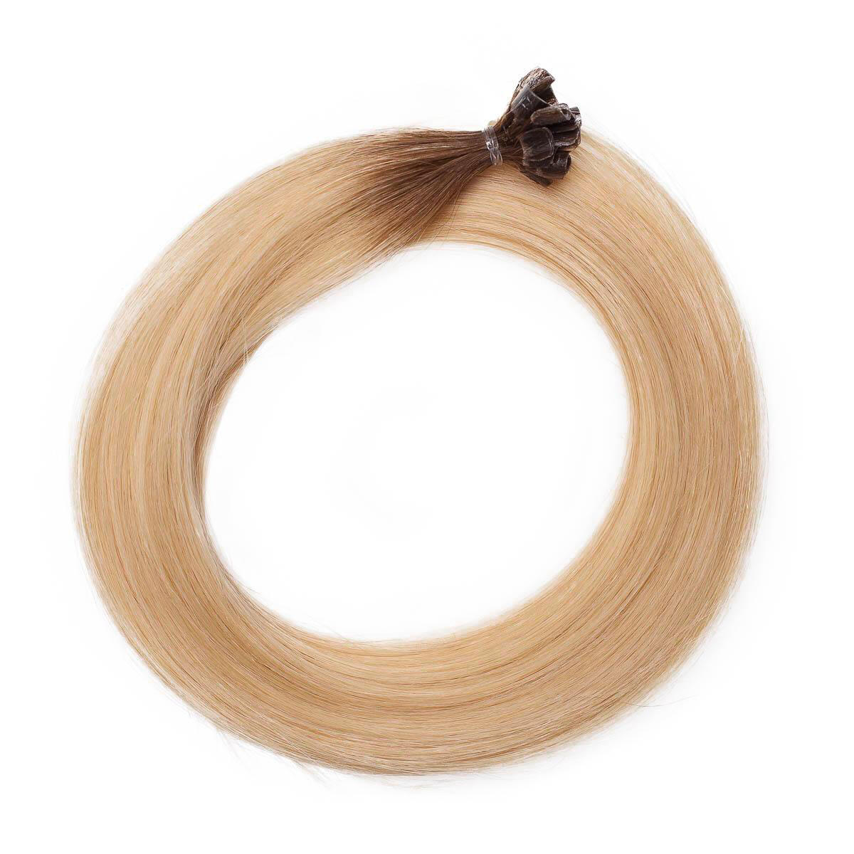 Nail Hair R5.0/8.3 Brown Honey Blonde Root 50 cm
