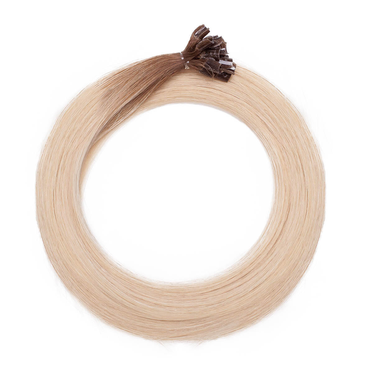 Premium Keratin Extensions 20 pieces R5.1/10.8 Medium Ash Blonde Root 50 cm