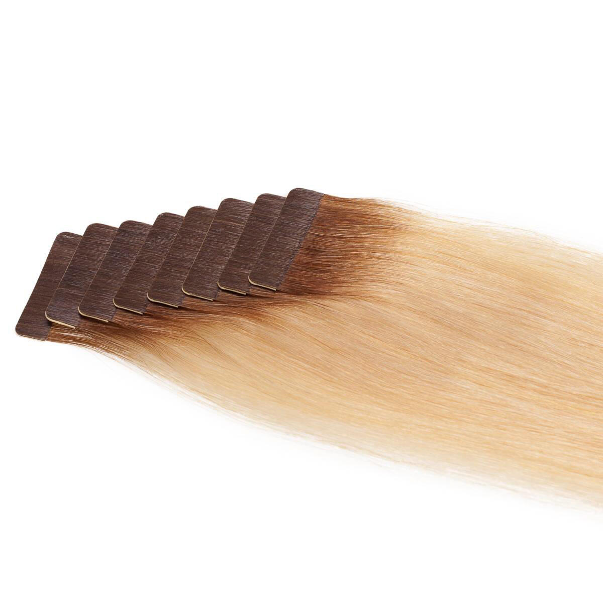 Basic Tape Extensions Classic 4 R5.0/8.3 Brown Honey Blonde Root 40 cm