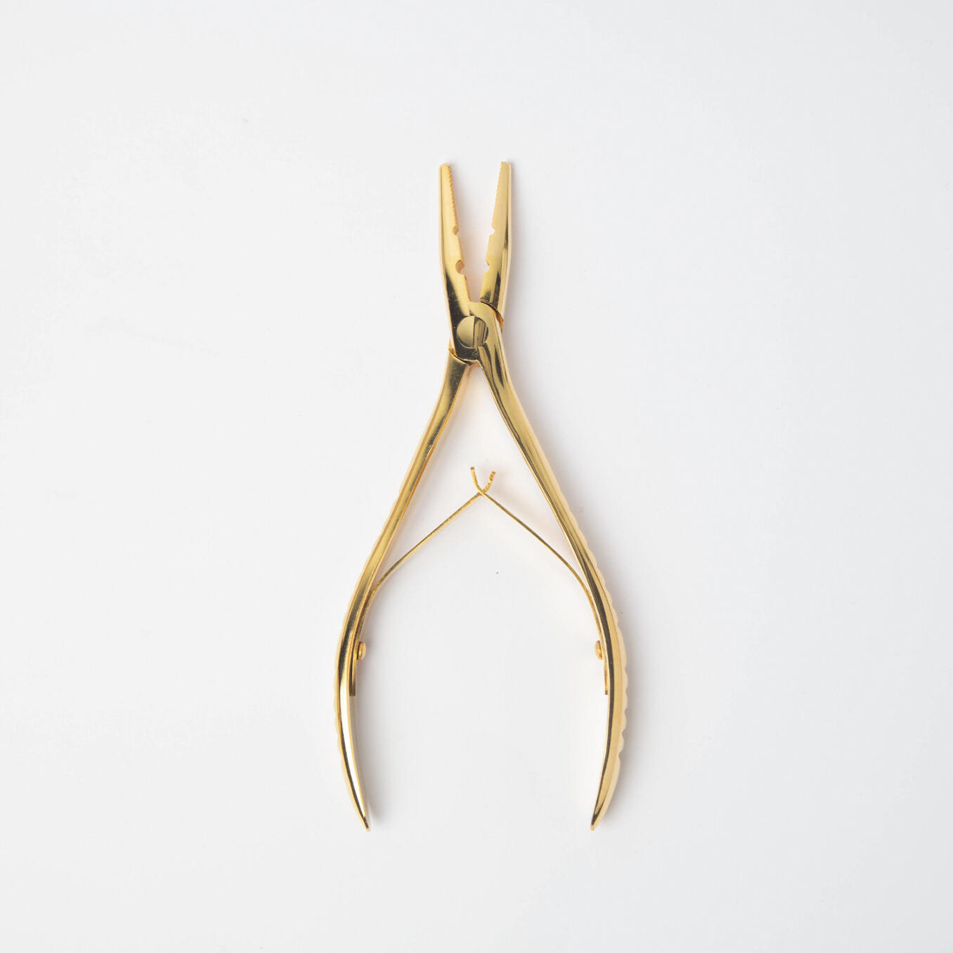 Extension Pliers For micro-rings and Keratin Extensions/Nail Hair null