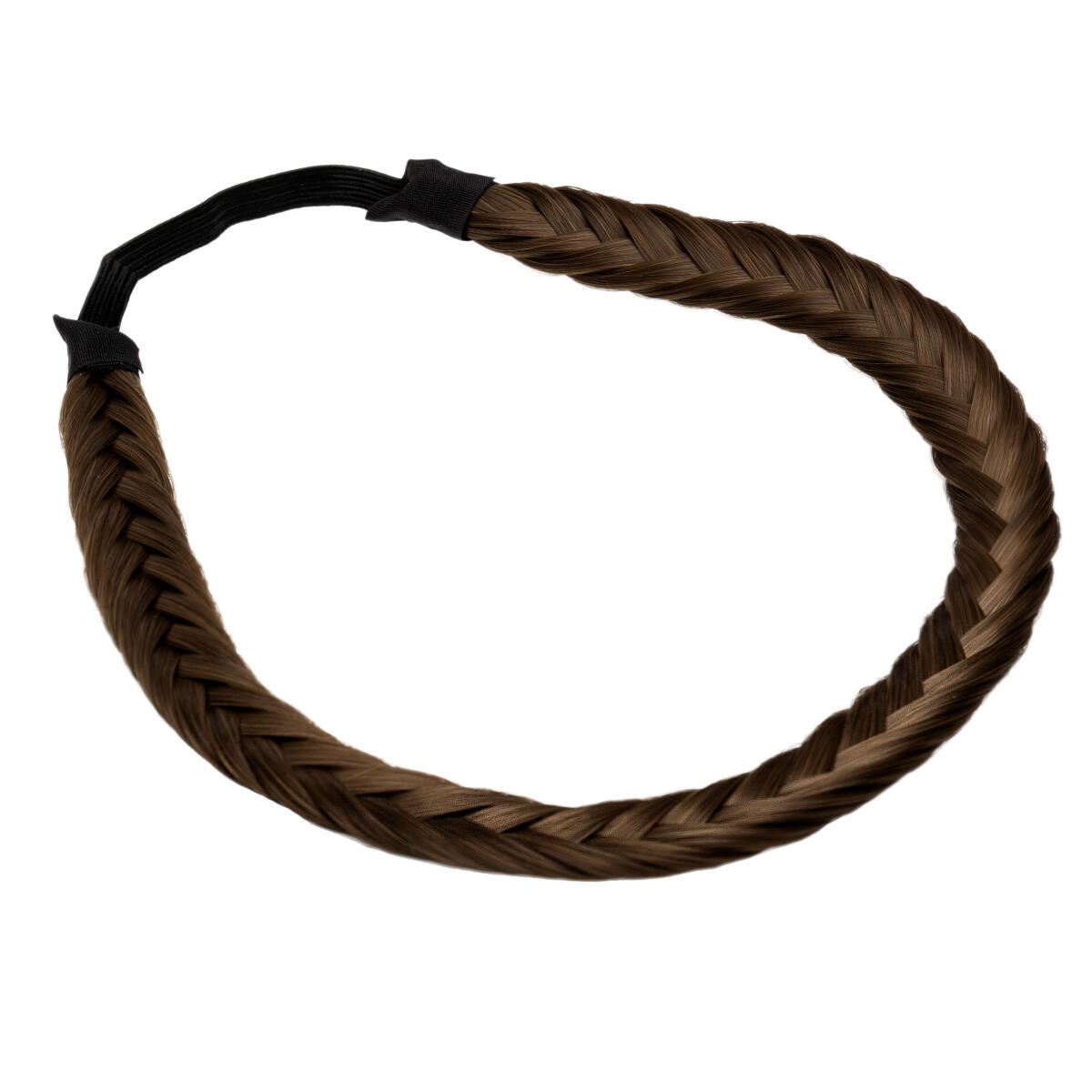Synthetic Braided Headband 5.0 Brown 0 cm