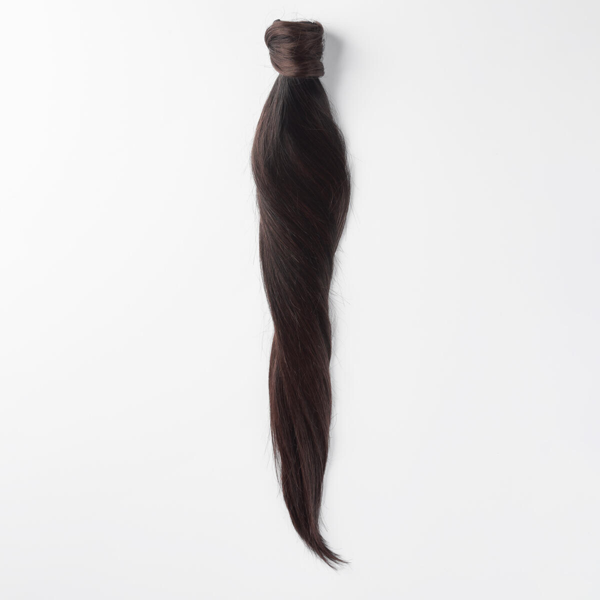 Clip-in Ponytail Ponytail made of real hair B1.0/6.12 Cherry Infused Black Balayage 50 cm