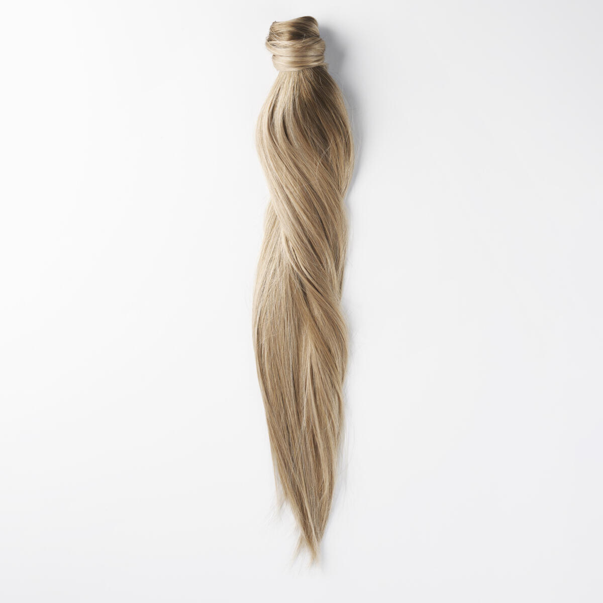 Clip-in Ponytail Ponytail made of real hair B5.1/7.3 Brown Ash Blonde Balayage 60 cm