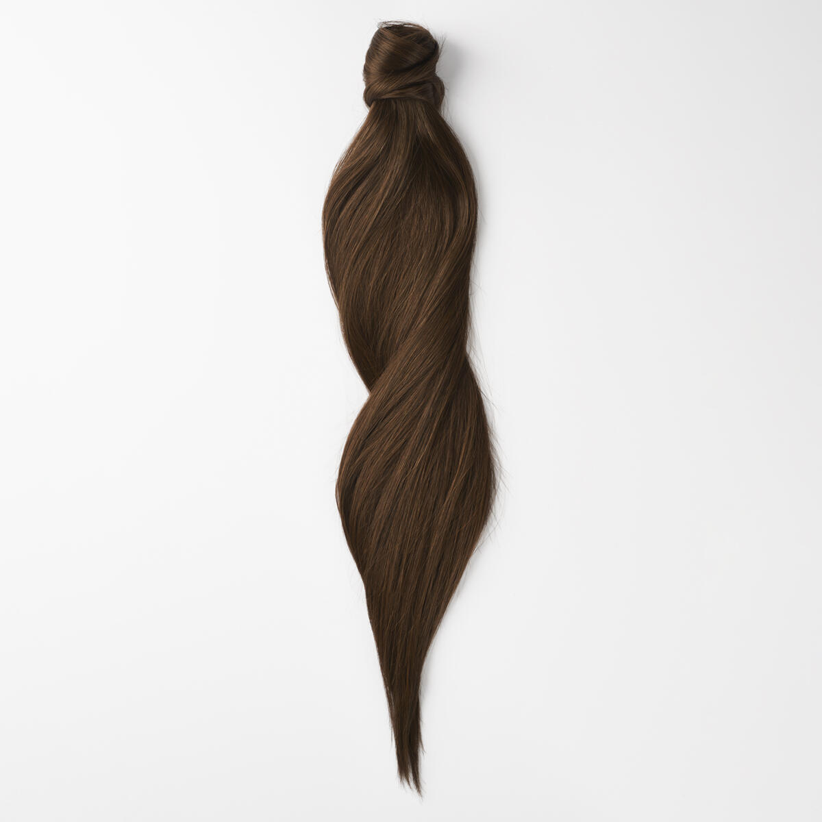 Clip-in Ponytail Made of real hair 2.2 Coffee Brown 50 cm