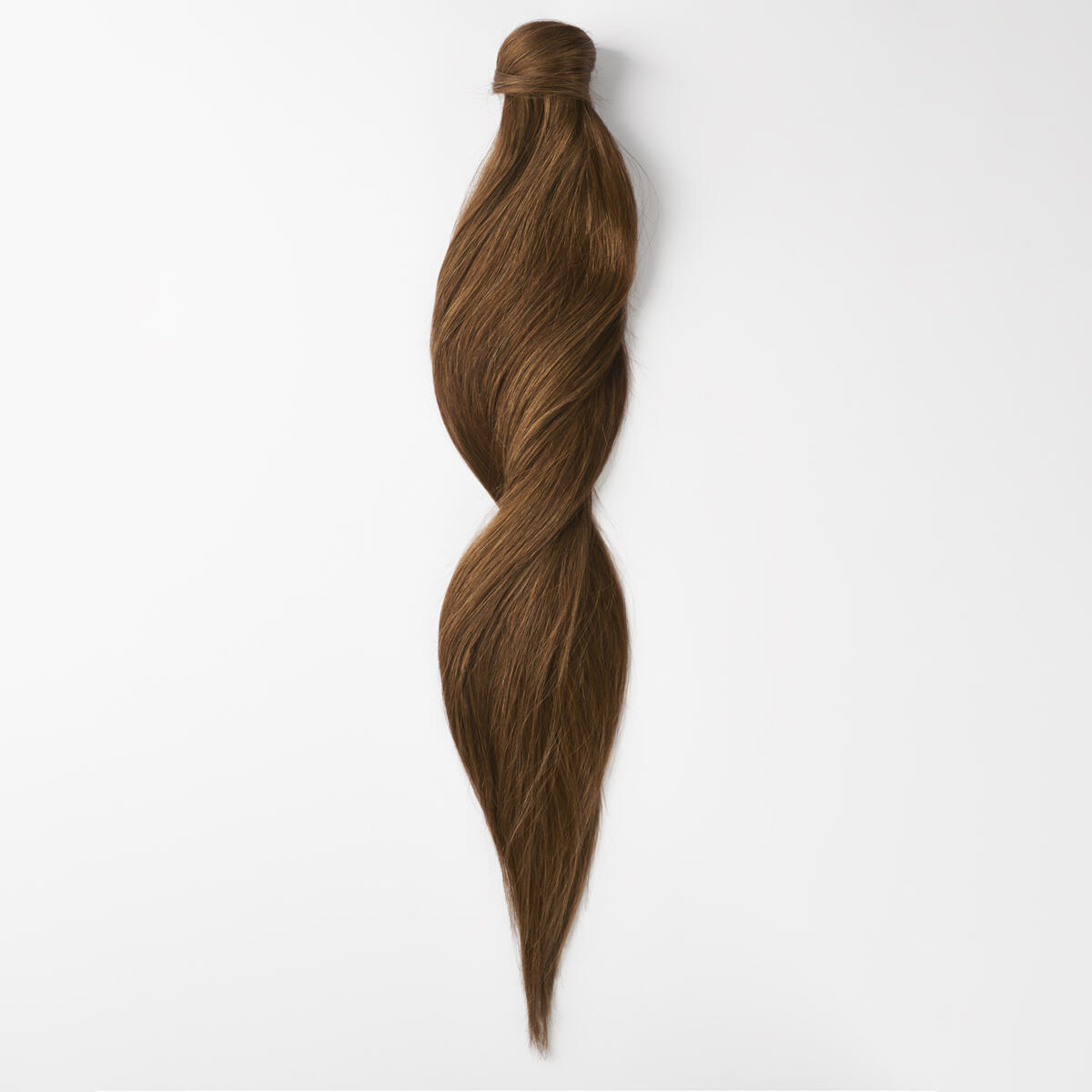 Clip-in Ponytail Made of real hair 5.0 Brown 50 cm