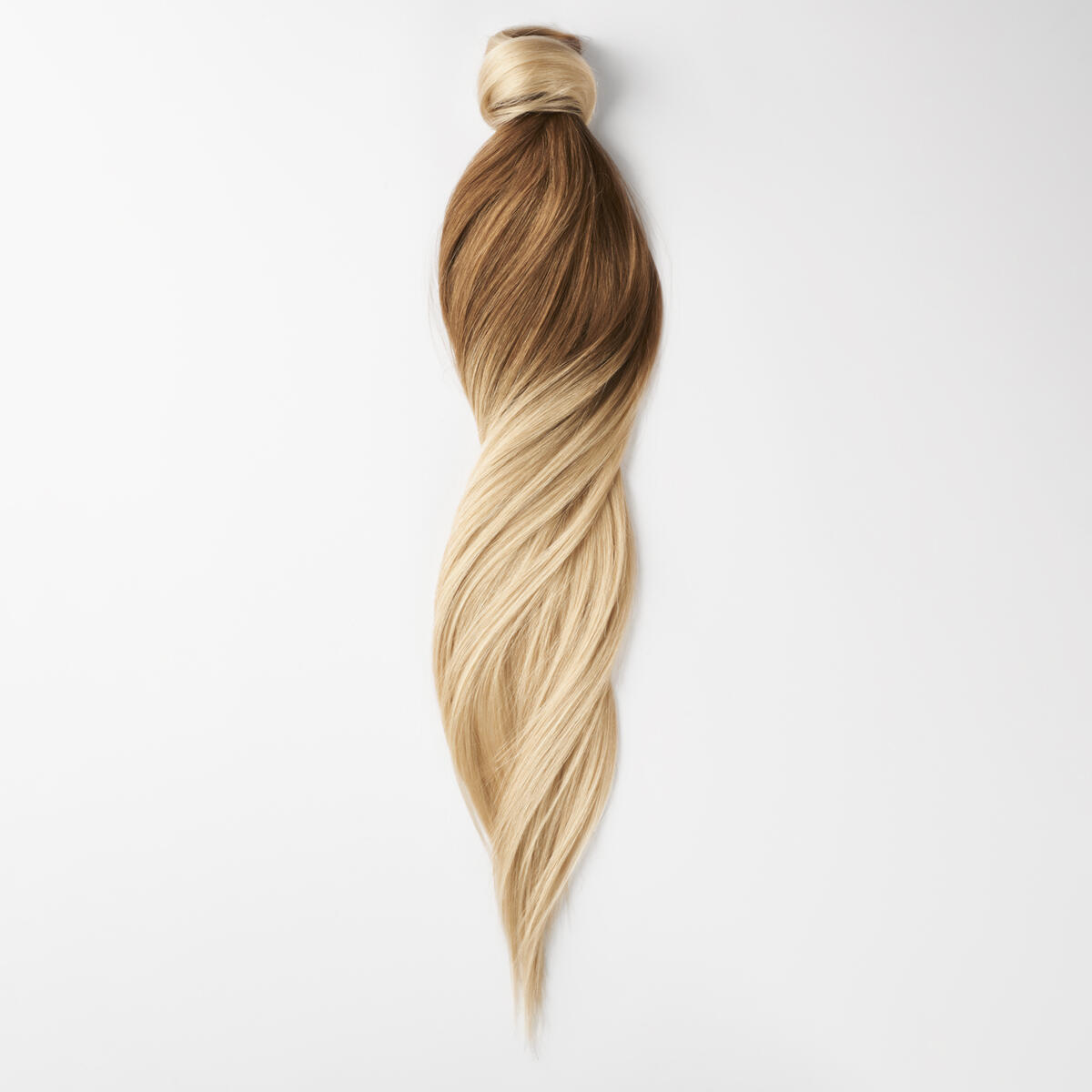 Clip-in Ponytail Made of real hair O5.1/10.8 Medium Ash Blond Ombre 50 cm
