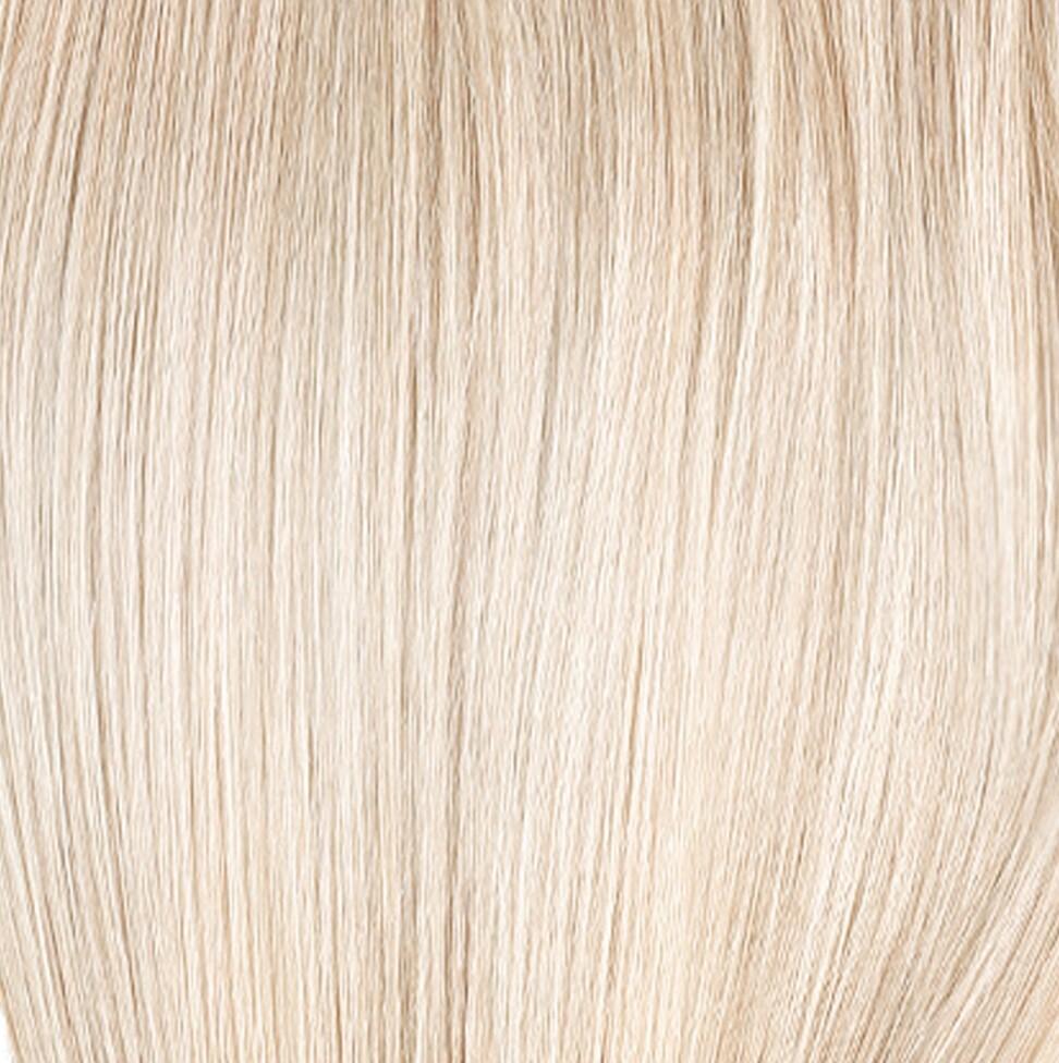 Clip-in Ponytail Ponytail made of real hair 10.10 Platinum Blonde 50 cm
