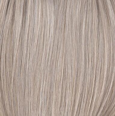 Sleek Clip-in Ponytail Made of real hair 10.5 Grey 50 cm