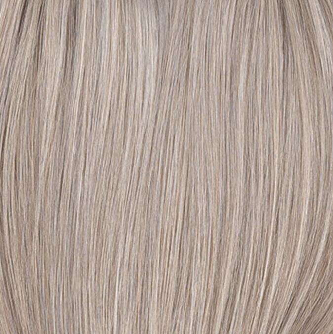 Clip-in Ponytail Ponytail made of real hair 10.5 Grey 50 cm