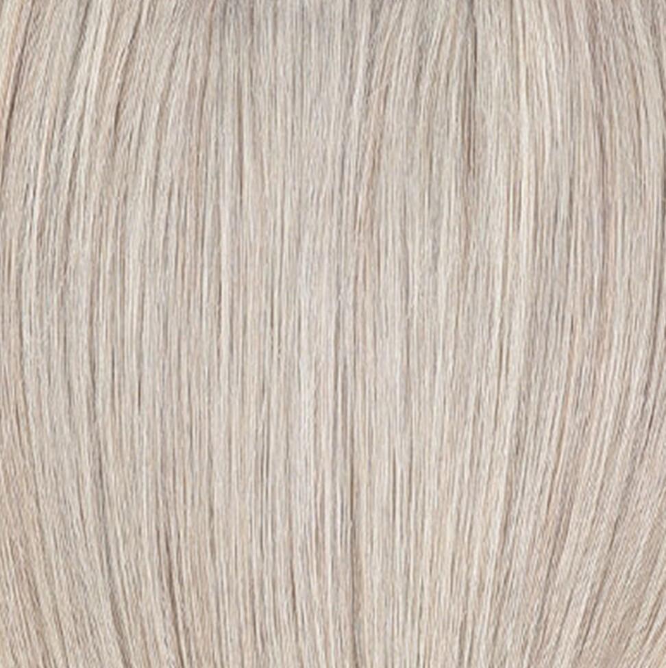 Clip-in Ponytail Made of real hair 10.7 Light Grey 40 cm
