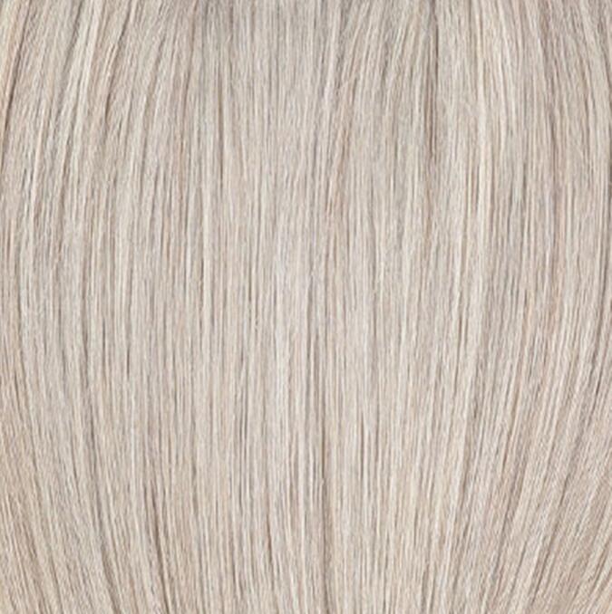 Sleek Clip-in Ponytail Ponytail made of real hair 10.7 Light Grey 40 cm