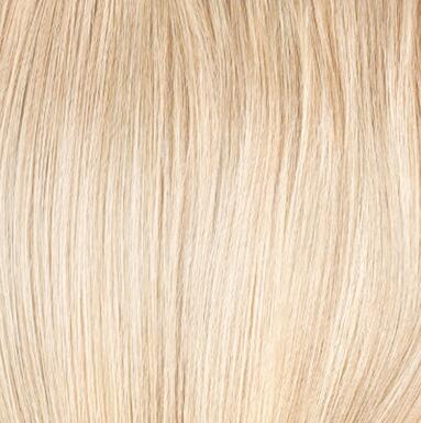 Lace Wig Made of real hair 10.8 Light Blonde 55 cm