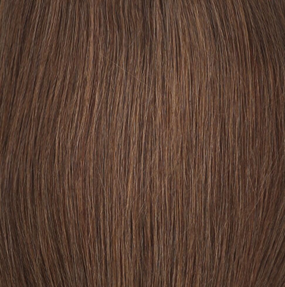 Sleek Clip-in Ponytail Ponytail made of real hair 5.0 Brown 50 cm