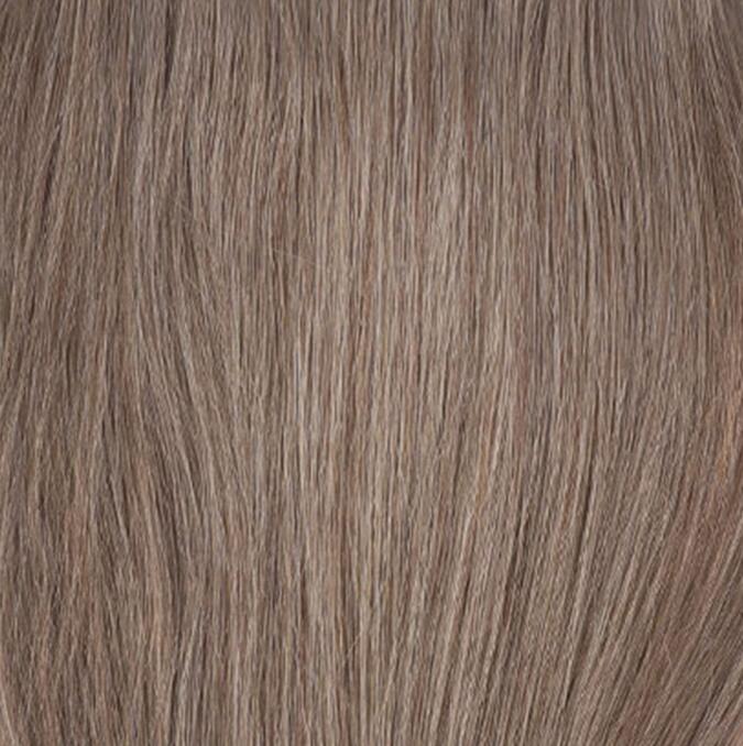 Clip-in Ponytail Ponytail made of real hair 7.3 Cendre Ash 60 cm