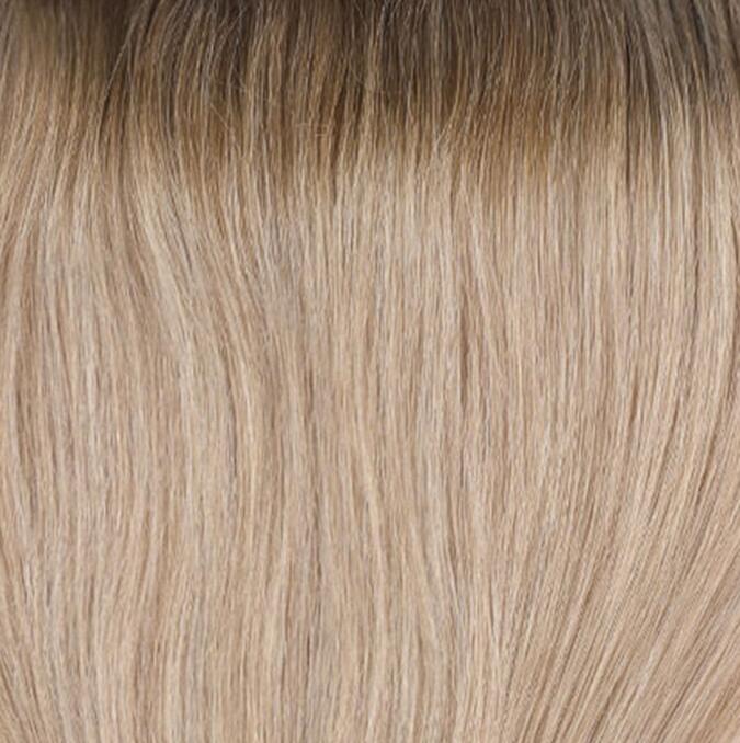 Clip-in Ponytail Ponytail made of real hair C2.2/10.5 Dark Cool Blonde ColorMelt 50 cm