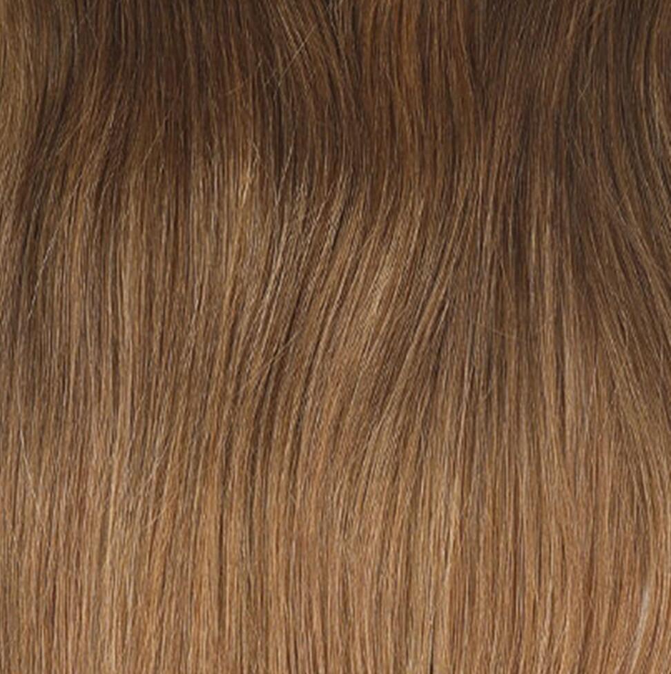 Clip-in Ponytail Ponytail made of real hair C2.2/5.1 Natural Brown ColorMelt 50 cm