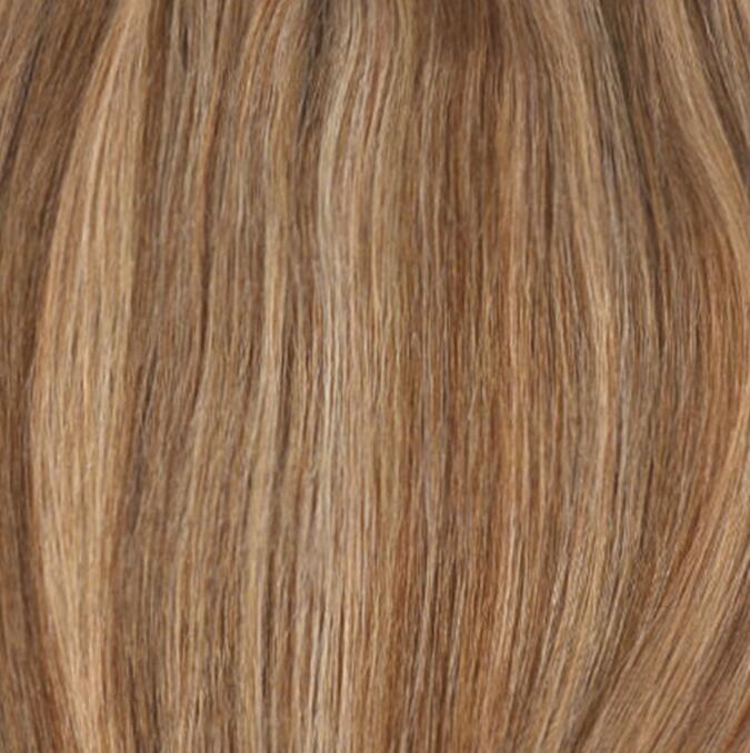 Nail Hair Premium M5.0/7.4 Golden Brown Mix 50 cm