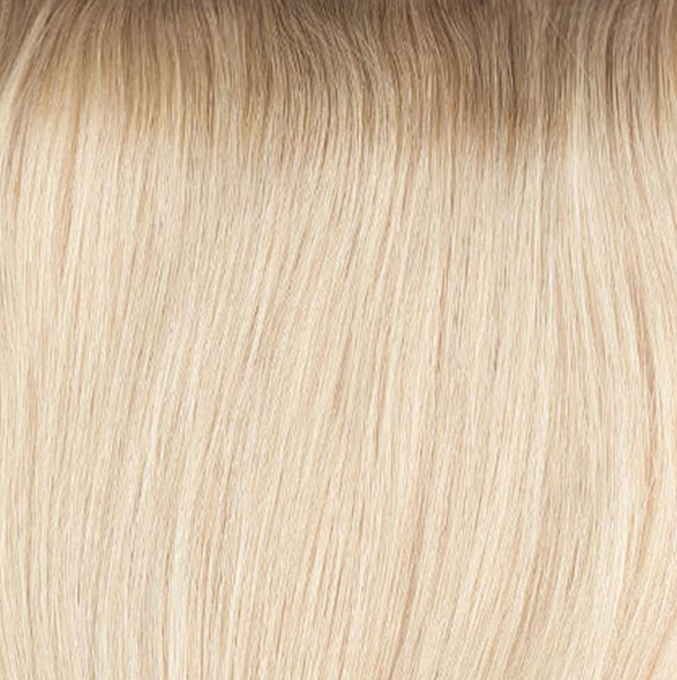 Nail Hair Premium R7.3/8.0 Cendre Golden Blonde Root 40 cm