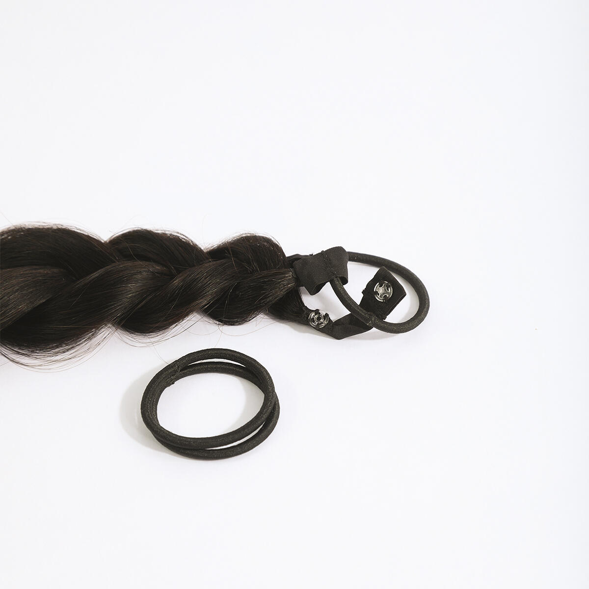 Easy Braid Extensions For voluminous braids 1.2 Black Brown 55 cm