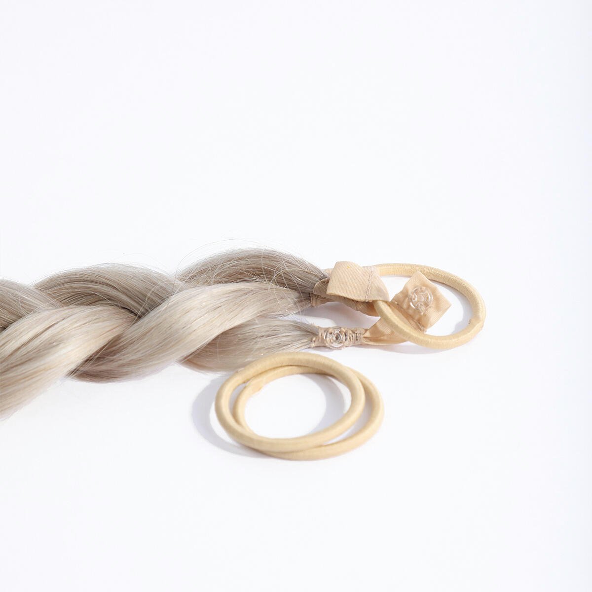 Easy Braid Extensions For voluminous braids 10.7 Light Grey 55 cm